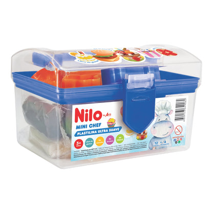 PLASTILINA ULTRA SUAVE MINI CHEF + ACCESORIOS