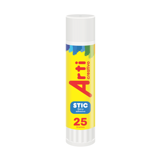 PEGAMENTO EN BARRA STIC ARTI CREATIVO X 25 GR.