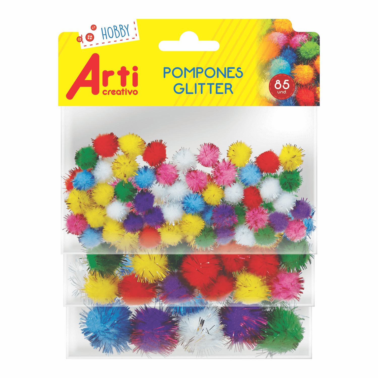 900 Pompones Multicolores A Granel Para Artes Y Manualidades | Envío gratis 900 Pompones Multicolores A Granel Para Artes Y Manualidades | Envío gratis