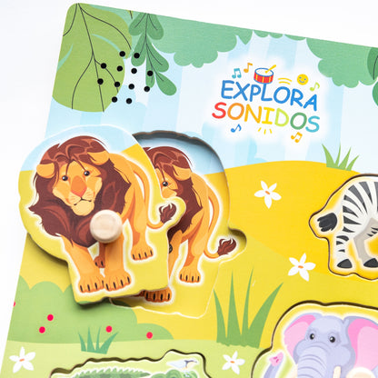 JUEGO DE ENCAJE MUSICAL LA JUNGLA