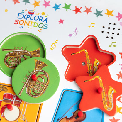 JUEGO DE ENCAJE MUSICAL X 6 PZA