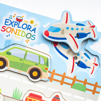 JUEGO DE ENCAJE MUSICAL ME VOY DE VIAJE X 6 PZA