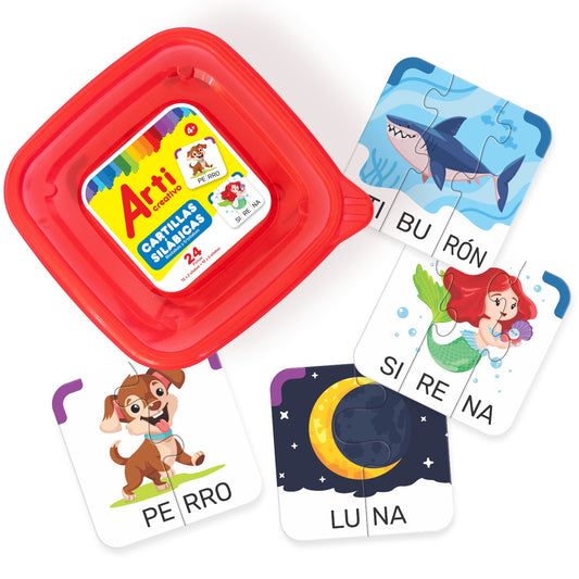 CARTILLAS SILABICAS X 24 PZAS