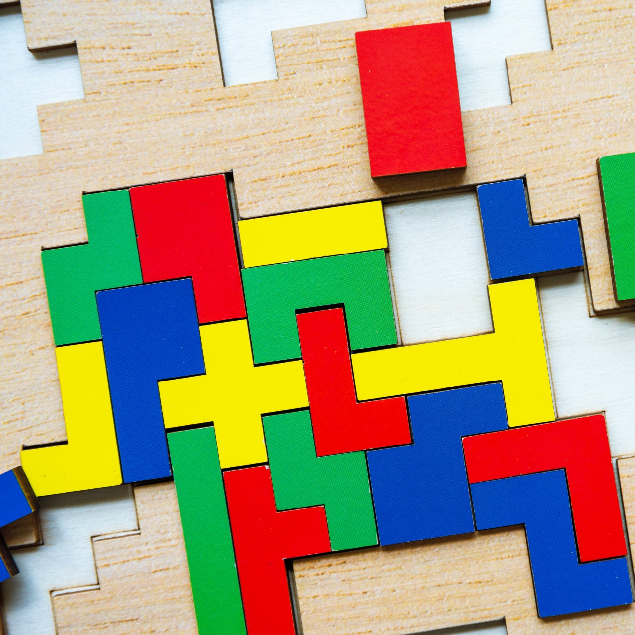 JUEGO DE ENCAJE MADERA ELEPHANT-TANGRAM X 20 PZA