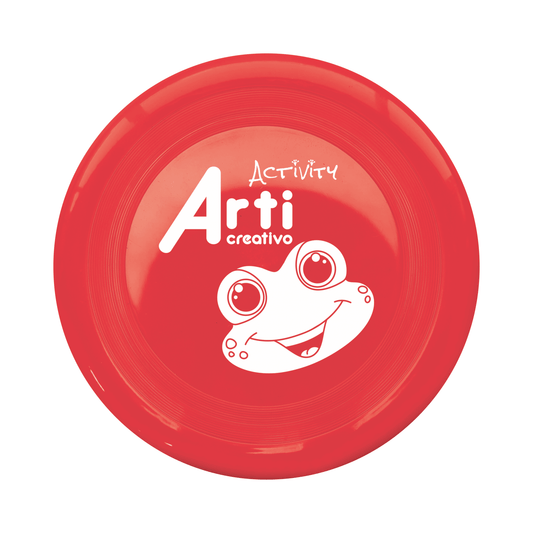 FRISBEE "PLATO VOLADOR" ROJO - ARTI CREATIVO ACTIVITY