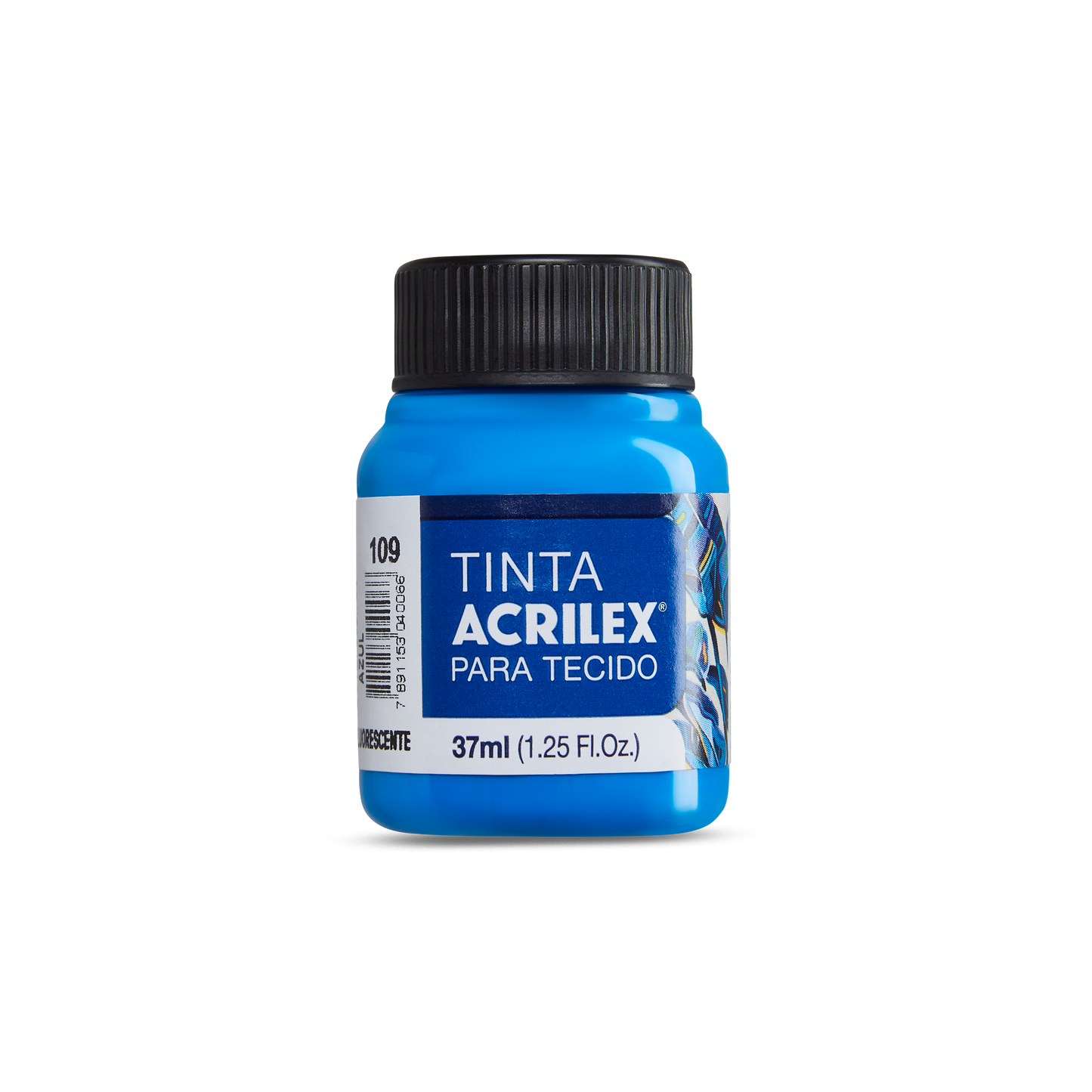 PINTURA PARA TELA FLUORESCENTE ACRILEX - AZUL