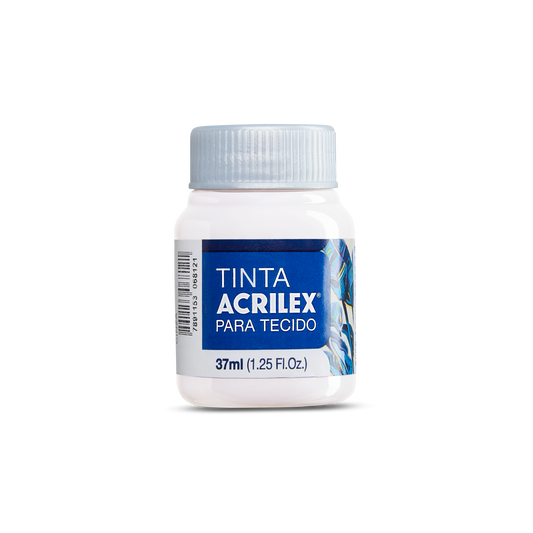 PINTURA PARA TELA ACRILEX - BLANCO