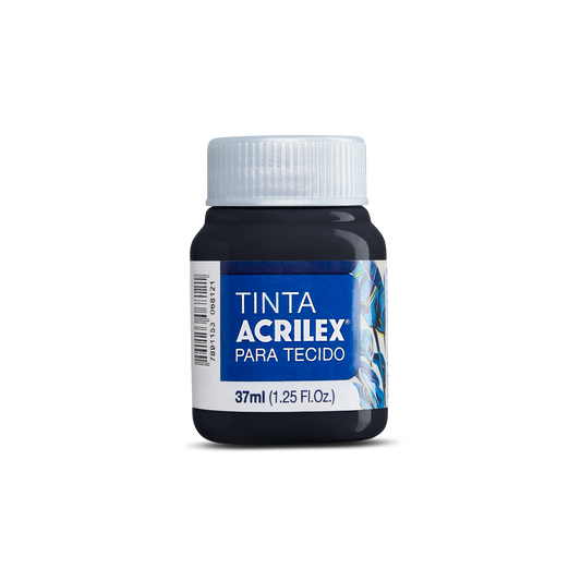 PINTURA PARA TELA ACRILEX - NEGRO