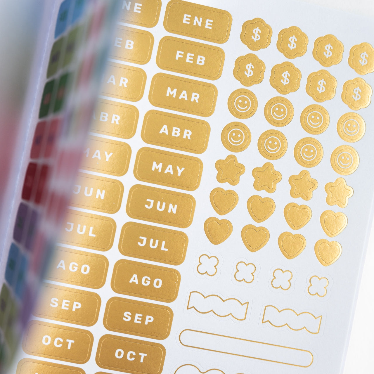 STICKERS PARA AGENDAS 7 HOJAS