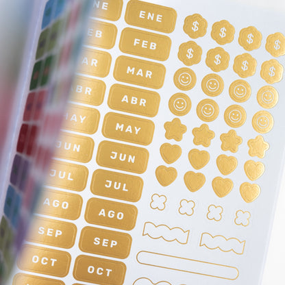 STICKERS PARA AGENDAS 7 HOJAS