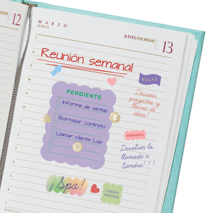 STICKERS PARA AGENDAS 7 HOJAS