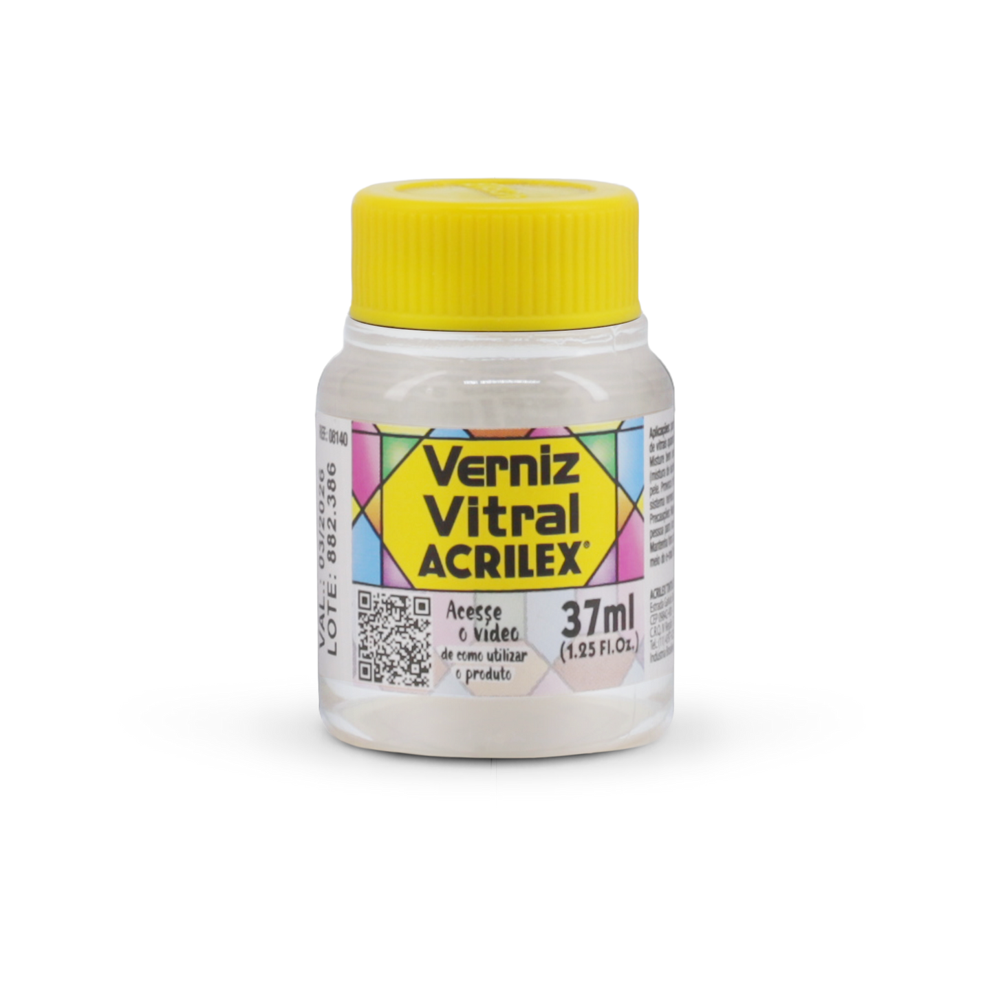 BARNIZ VITRAL ACRILEX - INCOLORO