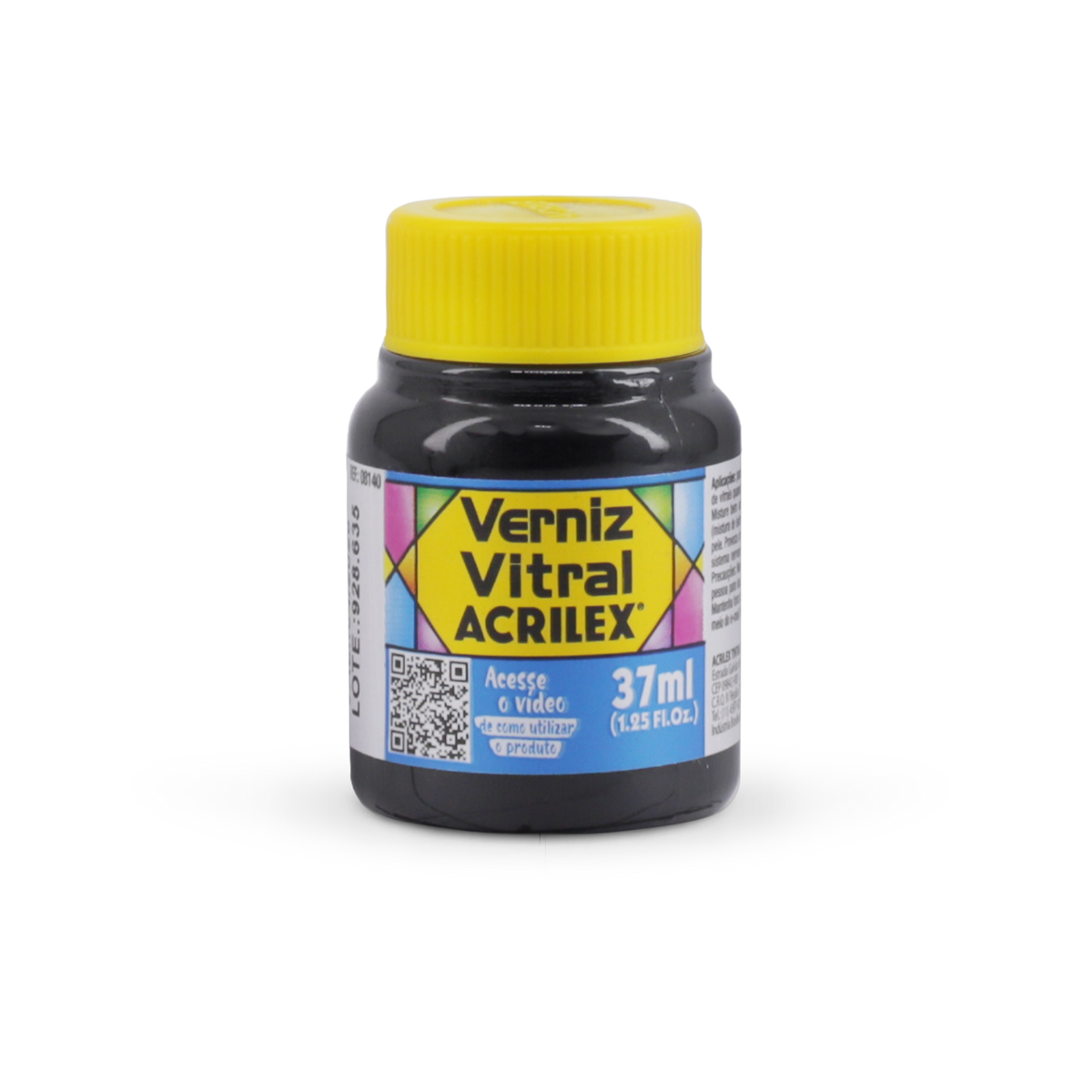 BARNIZ VITRAL ACRILEX FRASCO 37 ML