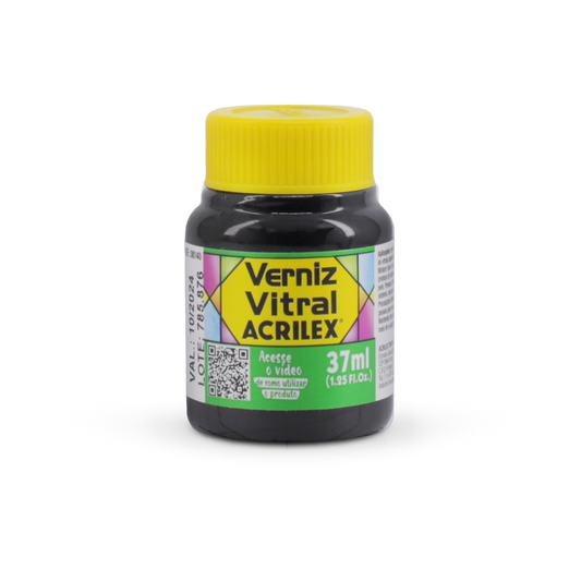 BARNIZ VITRAL ACRILEX - VERDE HOJA