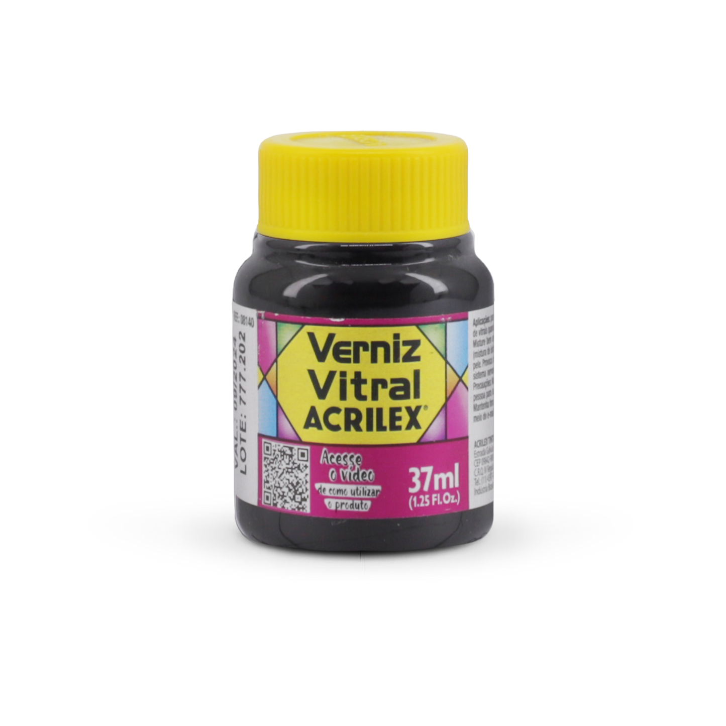 BARNIZ VITRAL ACRILEX - ROSA