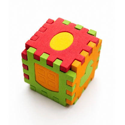 JUEGO DE CONSTRUCCION: BLOCKS & TOWERS X 60 PIEZAS EN GOMA EVA - ARTI CREATIVO