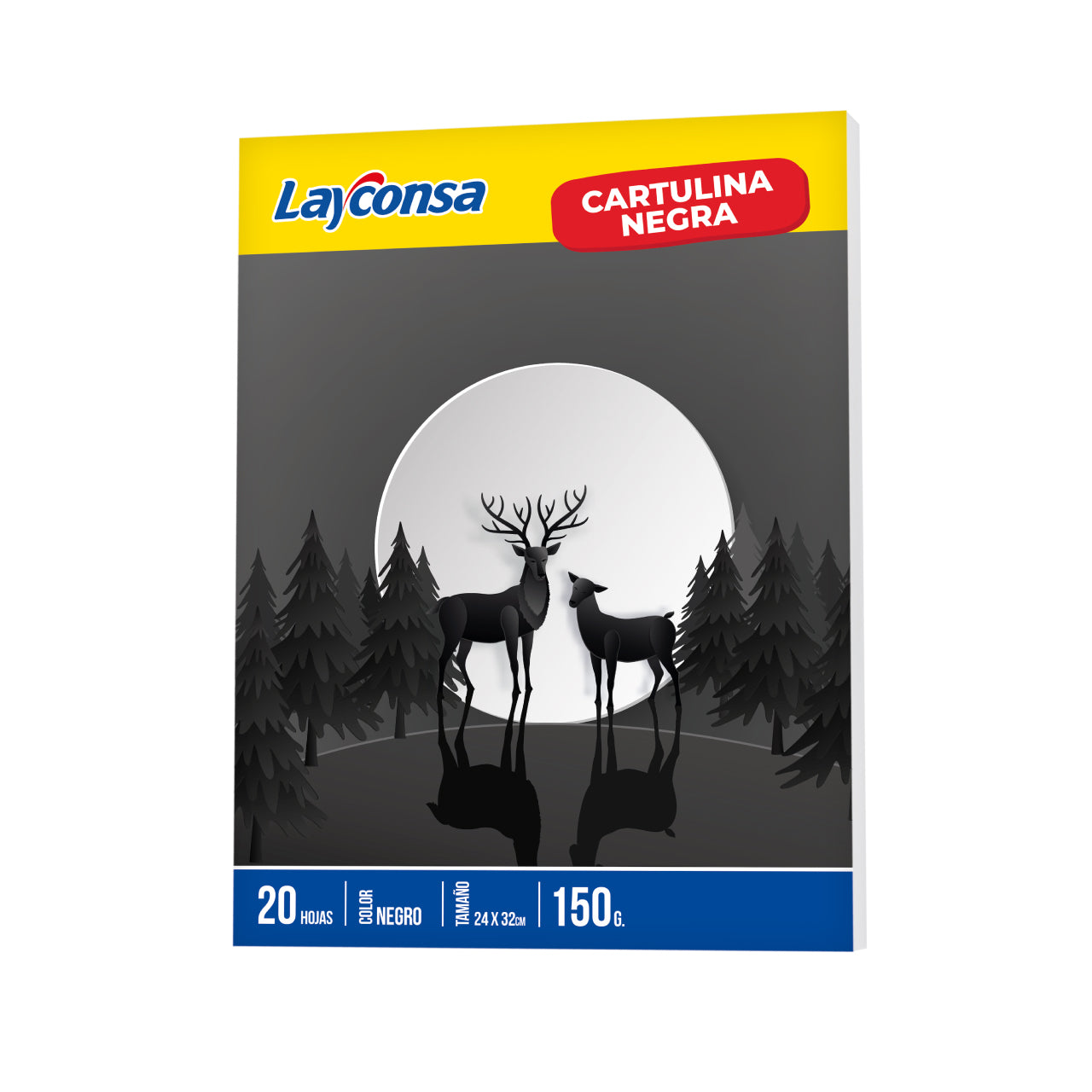 Sketchbook cartulina negra Layconsa 20 Hojas