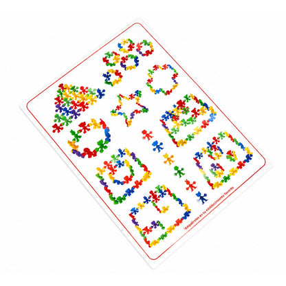JUEGO DE CONSTRUCCIÓN Y ENGRANAJE: ENGRANIMALS X 24 PIEZAS - ARTI CREATIVO