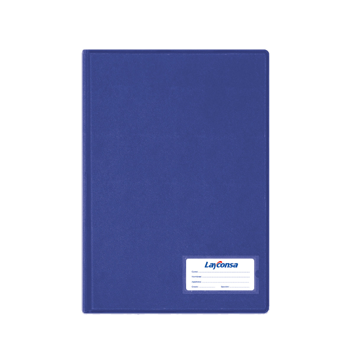 FOLDER DOBLE TAPA CON GUSANILLO A4 LAYCONSA