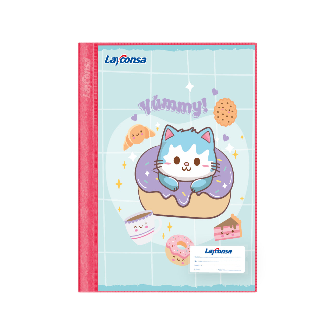 Folder Layconsa A4 Kawaii c/Fastener colores surtidos