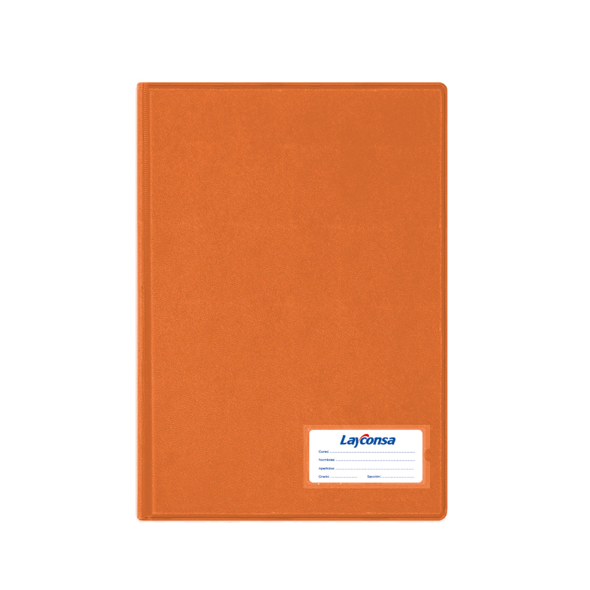 FOLDER DOBLE TAPA CON GUSANILLO A4 LAYCONSA