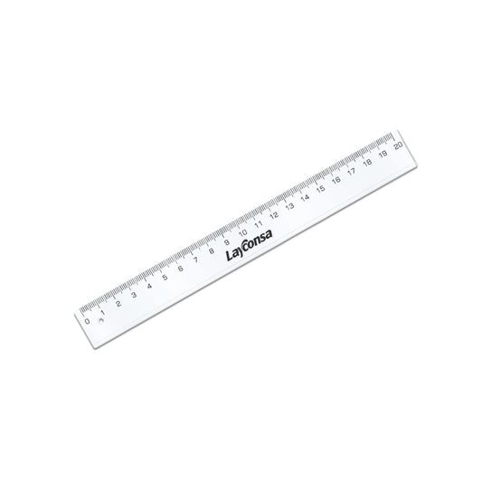 Regla Layconsa x 20 cm cristal