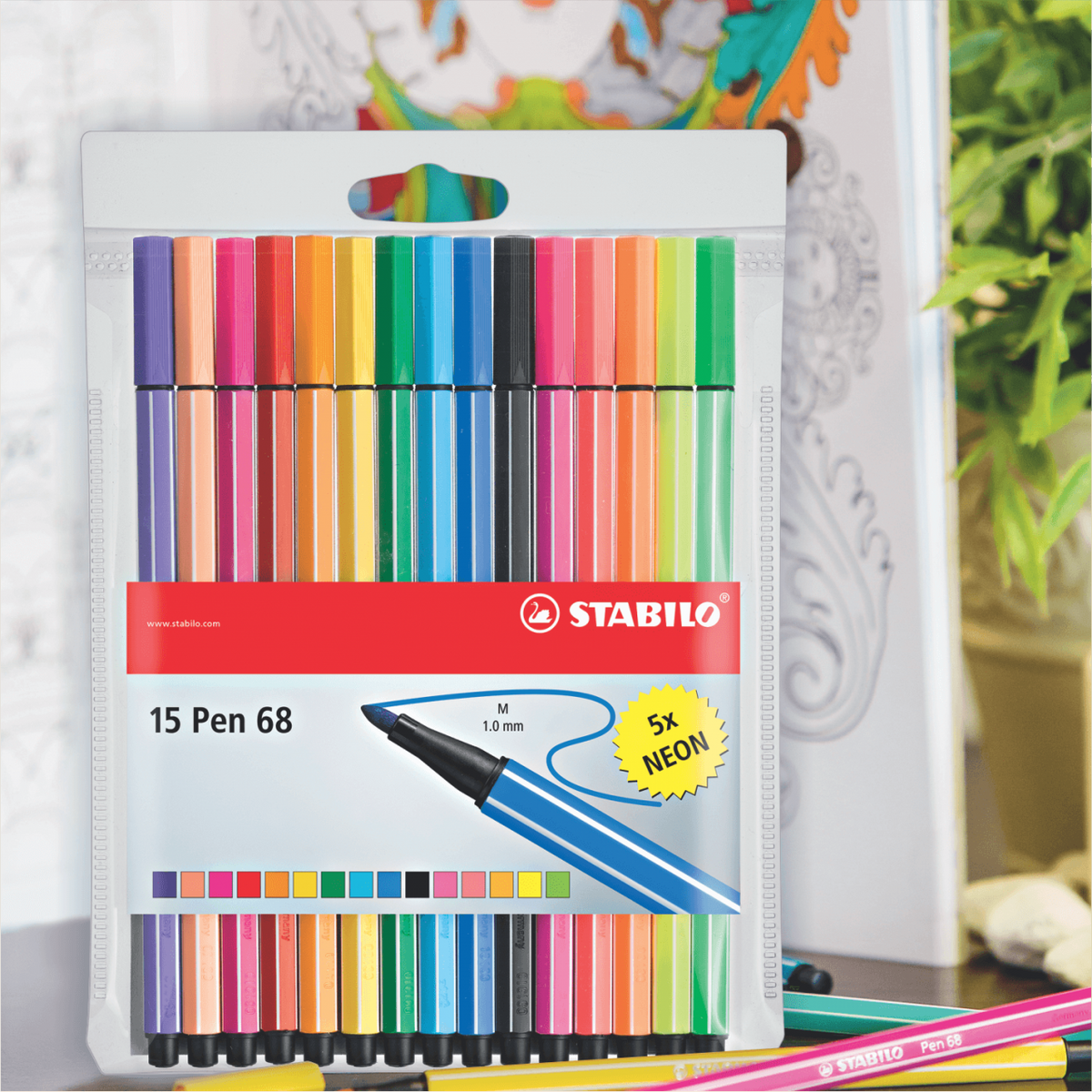 PLUMONES PREMIUM STABILO PEN 68