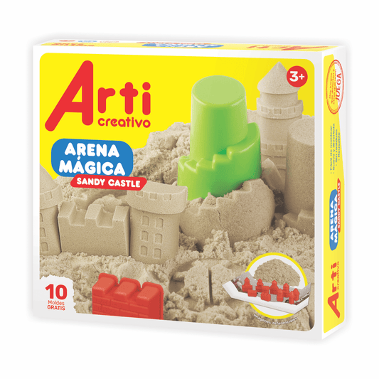 ARENA MÁGICA ARTI CREATIVO "SANDY CASTLE" X 600 GR.