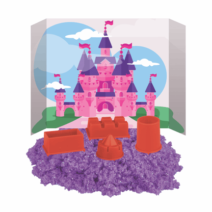 ARENA MÁGICA ESCARCHADA ARTI CREATIVO "GLITTER CASTLE" X 250 GR.