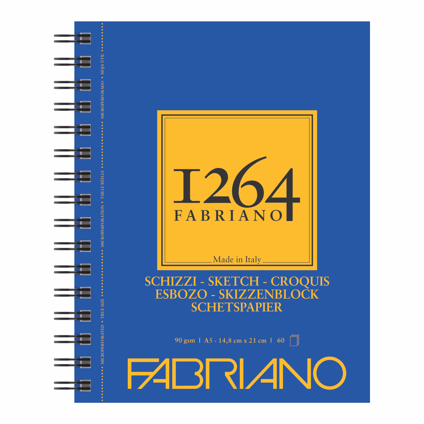 FABRIANO 1264 BLOCK SCHIZZI A5 90 GR 60H ESP.VERTICAL