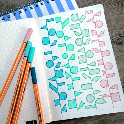 STABILO FINE PEN "POINT 88 ZEBRUI" X 20 UND.