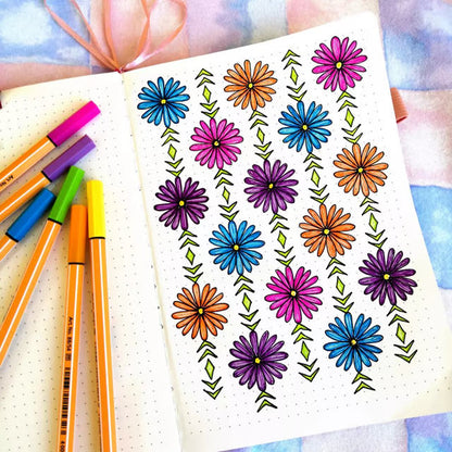 STABILO FINE PEN "POINT 88 ZEBRUI" X 20 UND. - NEON