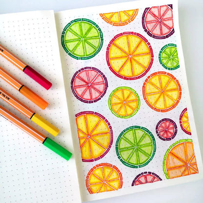 STABILO FINE PEN "POINT 88 ZEBRUI" X 20 UND. - NEON