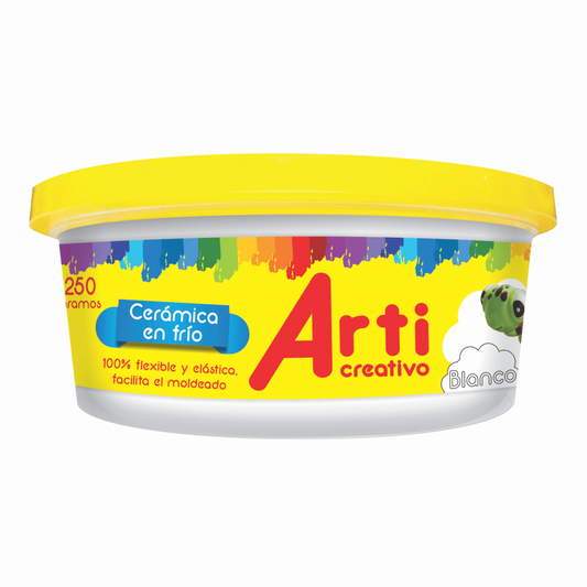 CERAMICA EN FRIO BLANCA X 250GR ARTI CREATIVO