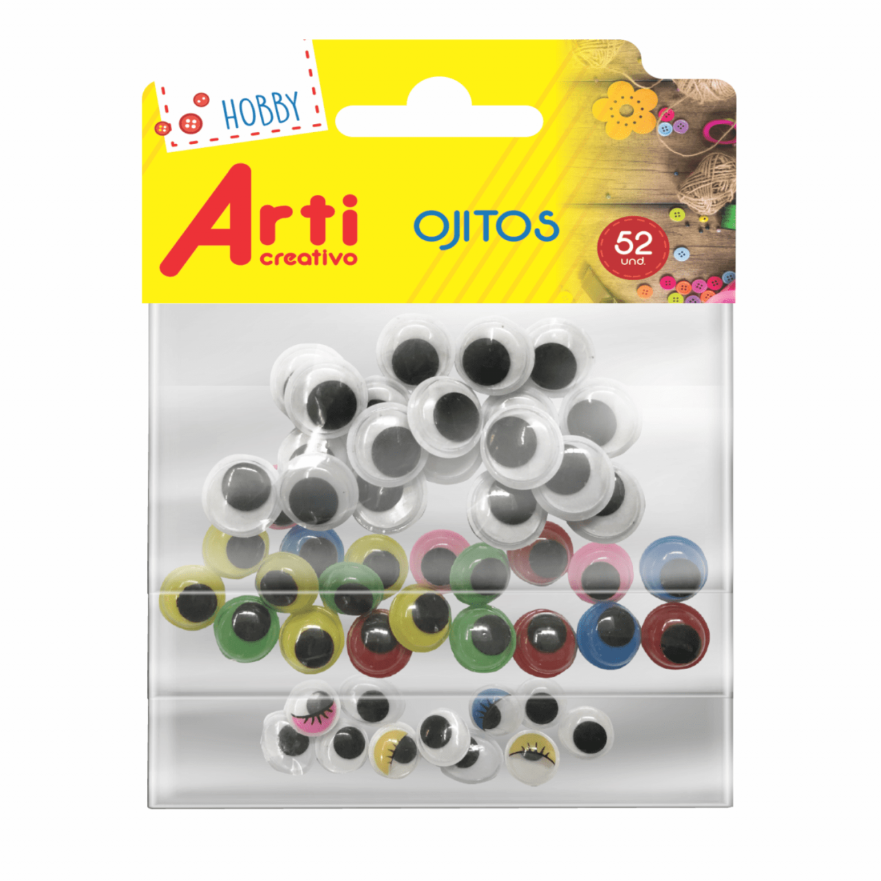 OJITOS X 52 UND - ARTI CREATIVO
