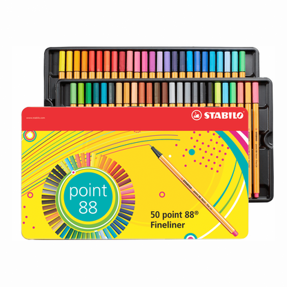STABILO FINE PEN "POINT 88" X 50 UND.