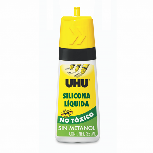 SILICONA LIQUIDA UHU "PEGATODO" X 35 ML.