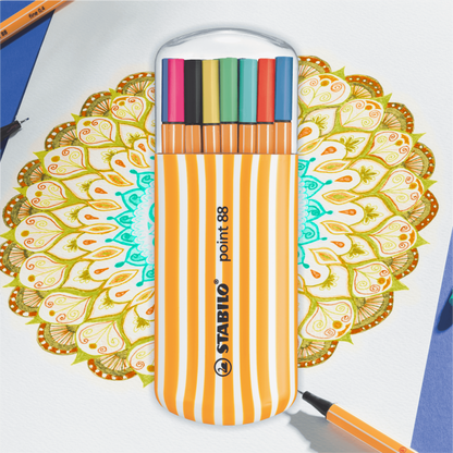 STABILO FINE PEN "POINT 88 ZEBRUI" X 20 UND.