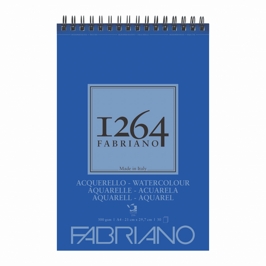 BLOCK WATERCOLOUR 25% ALGODON FABRIANO 1264 A4 300GR