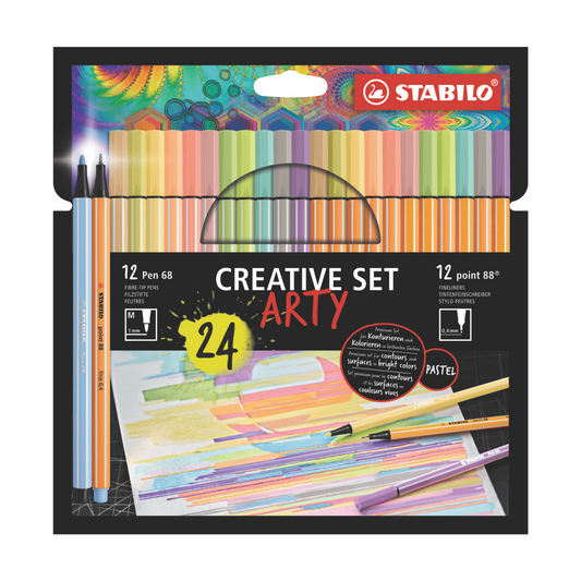 STABILO CREATIVE SET ARTY X 24 UND.