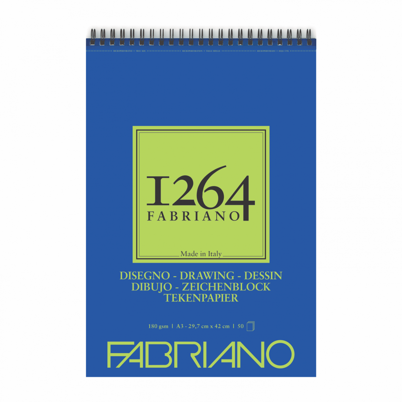 BLOCK DRAWING PAPER FABRIANO 1264 A3 180GR